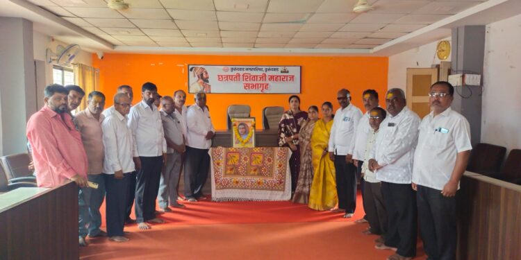 कुरुंदवाड नगरपरिषदच्या वतीने राजमाता अहिल्याबाई होळकर यांची 301वी जयंती साजरी…………