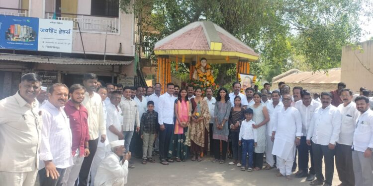 झारगडवाडीत राजमाता अहिल्यादेवी होळकर जयंती उत्साहात साजरी; गुणवंत विद्यार्थी व पोलिस भरती कन्येचा सत्कार