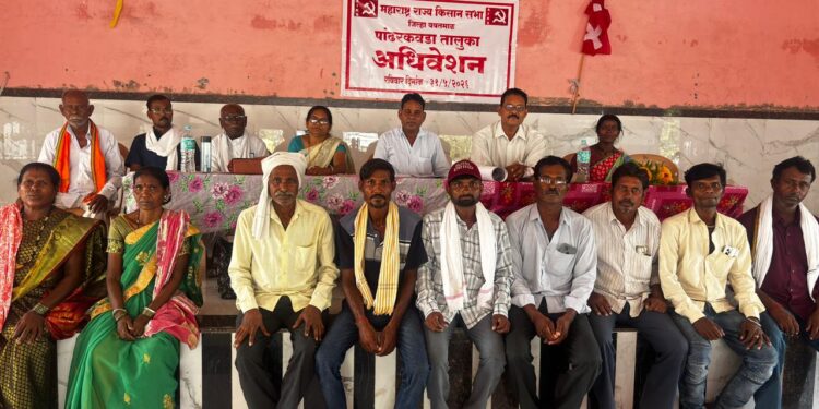 केळापूर तालुका किसान सभा अध्यक्षपदी दिलीप कुमरे यांची निवड