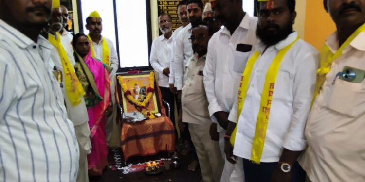 कंदलगावग्रामपंचायत येथे ३०१ पुण्यश्लोक अहिल्यादेवी होळकर यांची जयंती साजरी करण्यात आले