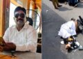डंपरच्या चाकाखाली चिरडून ५६ वर्षीय पेंटरचा जागीच मृत्यू; नंबर प्लेट नसलेल्या वाहनामुळे संताप