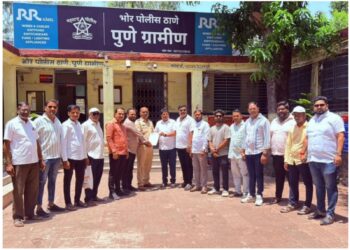 भोर शहरात राष्ट्रवादी काँग्रेस आक्रमक; अवैध धंद्यांविरोधात पोलिस ठाण्यात निवेदन
