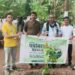 जागतिक पर्यावरण दिनानिमित्त निलेश भोसले यांच्या हस्ते वृक्षारोपण