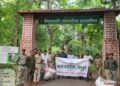 तिलारी राखीव संवर्धन क्षेत्रात ‘पिक प्लास्टिक अँड क्लीन रिव्हर’ उपक्रम उत्साहात संपन्न