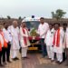 आलेगाव-सावरगाव परिसरात मोफत रुग्णवाहिका सेवा सुरू; डॉ. राजन साळवी यांच्या हस्ते लोकार्पण