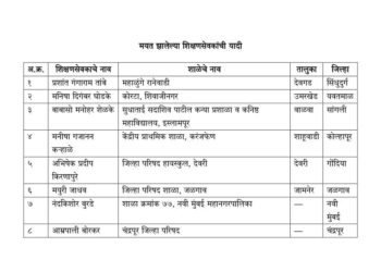 शिक्षणसेवकांना वैद्यकीय सुविधा, आरोग्य विमा व अपघाती विमा संरक्षण द्यावे; अनुकंपा तत्त्वाचा नियमही लागू करण्याची मागणी