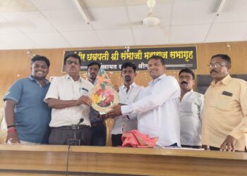 ग्रामपंचायत कर्मचारी संघटना (आयटक) श्रीगोंदा तालुका अध्यक्षपदी धीरज थोरात यांची निवड