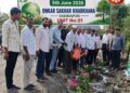 ओंकार साखर कारखान्यात पर्यावरण दिनानिमित्त वृक्षारोपण कार्यक्रम उत्साहात