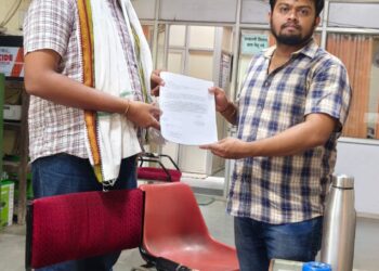 निर्गुणा धरणाचे पाणी कॅनॉलद्वारे सोडण्याबाबत पाटबंधारे विभागाला निवेदन; सामाजिक कार्यकर्ते निलेश कापकर यांची मागणी