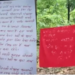 एटापल्लीत नक्षलवादी आशयाचे बॅनर- पत्रके आढळल्याने खळबळ; खाण प्रकल्पांविरोधात मजकूर, पोलिसांची चौकशी सुरू