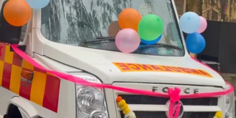 मांंजरे प्राथमिक आरोग्य केंद्राला नवीन रुग्णवाहिका मंजूर; परिसरातील नागरिकांना मोठा दिलासा