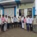 रावसाहेब पाटील फाउंडेशनतर्फे राज पॅकेजिंग येथे रेनकोट वाटप