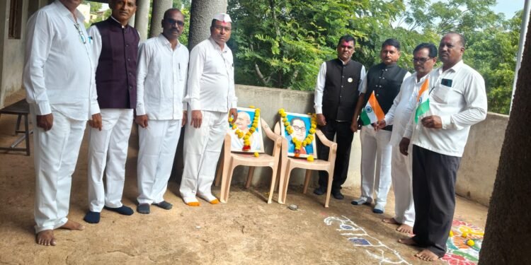 जिवाचीवाडी हायस्कूलमध्ये उत्साहात स्वातंत्र्य दिन साजरा
