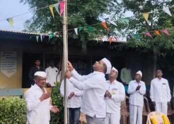 पिंपळगाव कळमेश्वरी येथे स्वतंत्र दिन साजरा