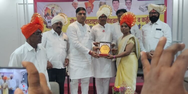 होनाई न्यूजच्या चौथ्या वर्धापन दिनानिमित्त कर्तृत्ववान महिलांचा गौरव सोहळा उत्साहात संपन्न.