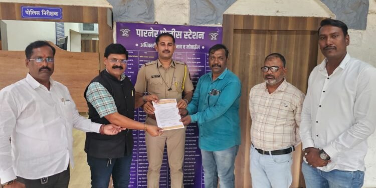 पत्रकार सुशील थोरात हल्ला प्रकरणी राज्य पत्रकार संघाची कडक कारवाईची मागणी