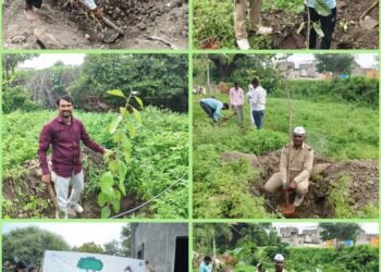 वननेस वन सेवा – सीझन -६ अंतर्गत वृक्षारोपणाचा पावन कार्यक्रम रहीमाबाद येथे अत्यंत उत्साहपूर्ण व भक्तिमय वातावरणात संपन्न झाला.