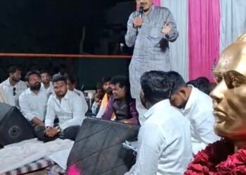 सुलतानपूर (माळेवाडी) येथे साहित्यरत्न लोकशाहीर डॉ. अण्णाभाऊ साठे यांची जयंती उत्साहात साजरी