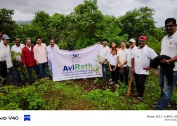 ८०व्या स्वातंत्र्य दिनानिमित्त अविरत ग्लोबल फाउंडेशनचा वृक्षारोपण उपक्रम उत्साहात संपन्न*