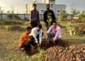 रोटी येथे वाढदिवस व विविध समारंभांच्या निमित्ताने वृक्षलागवड; ग्रामस्थांच्या सहकार्याने परिसर संवर्धनाचा उपक्रम