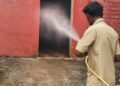 पाचोरा: अँग्लो उर्दू हायस्कूल पाचोरा मध्ये स्वच्छता मोहीम; कीटकनाशक फवारणीसह तण व गवत काढण्याचे काम पूर्ण