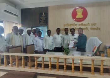 अंतेश्वर बंधाऱ्यात बाधित शेतकऱ्यांना बाजारभावाच्या पाचपट मोबदला देण्याची मागणी