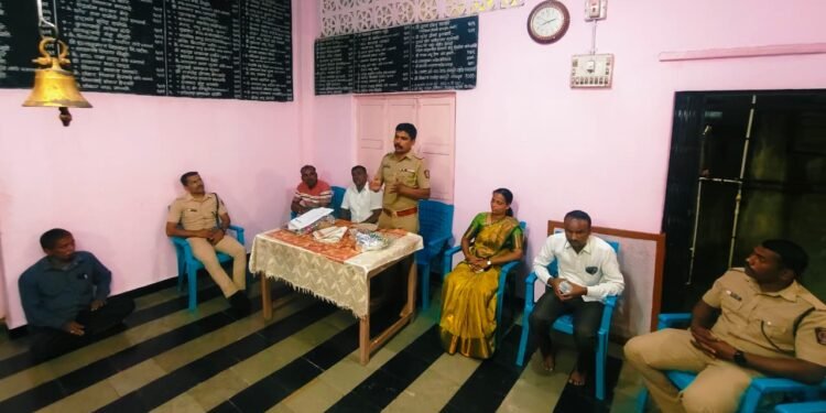गणेशोत्सव निमित्याने गणेश मंडळाच्या पदाधिकारी यांच्याबरोबर बैठकीचे आयोजन…