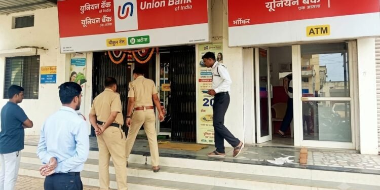 पाळजला बँक व एटीएम फोडण्याचा प्रयत्न फसला; चोरट्यांचे मनसुबे उधळले