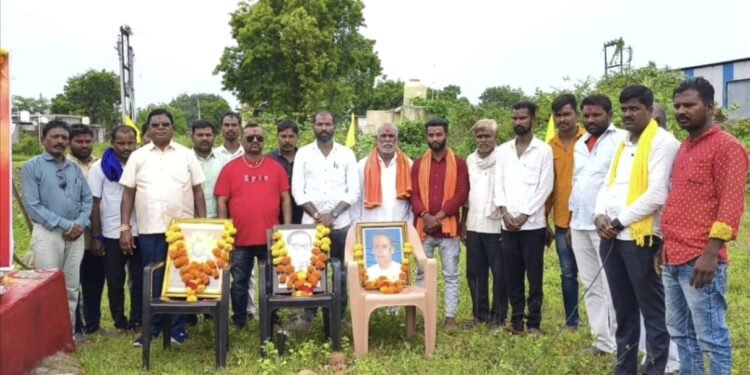 नागापूर-रूपाळ्यात अण्णाभाऊ साठे जयंतीचा जल्लोष!