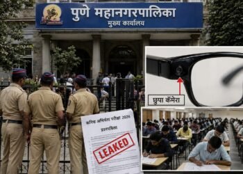 स्मार्ट चष्म्यातून परीक्षा गैरप्रकाराचा संशय; पुणे महापालिकेच्या कनिष्ठ अभियंता भरतीप्रकरणी सहा जणांविरोधात गुन्हा