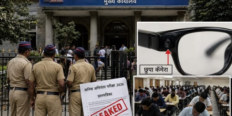 स्मार्ट चष्म्यातून परीक्षा गैरप्रकाराचा संशय; पुणे महापालिकेच्या कनिष्ठ अभियंता भरतीप्रकरणी सहा जणांविरोधात गुन्हा