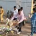मुख्याधिकारी कोमल सावरे यांच्या नेतृत्वात नगरपालिकेचे अधिकारी उतरले रस्त्यावर;