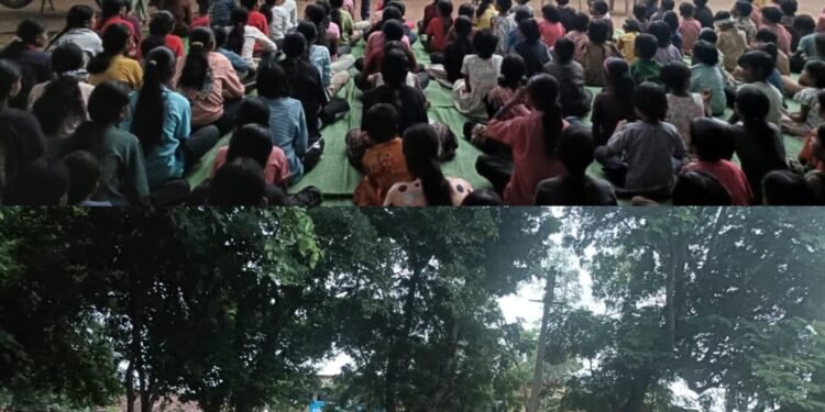 शिक्षणातूनच आदिवासी विद्यार्थ्यांच्या उज्ज्वल भविष्याची वाट; चांदाळा आश्रमशाळेत मार्गदर्शन शिबिर संपन्न.
