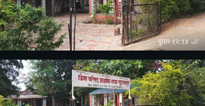 पैठण तालुक्यातील जिल्हा परिषद शाळेतील पोषण आहाराचे खुलेआम काळ्या बाजारात विक्री