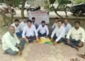 पाथर्डी तहसील येथे मराठा सेवा संघ तालुकाध्यक्ष रामदास बर्डे यांचे उपोषण