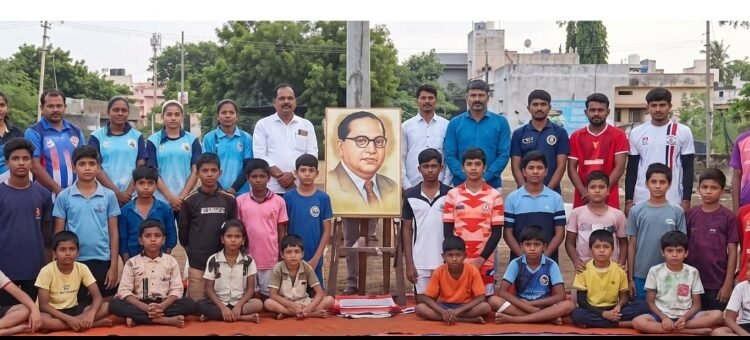 मानवत येथे राष्ट्रीय क्रीडा दिन व मेजर ध्यानचंद यांची १३१ वी जयंती उत्साहात साजरी