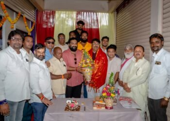 लक्ष्मीकांत मुंडे यांच्या वाढदिवसानिमित्त ‘मराठीबाणा’ संपर्क कार्यालयाचे शानदार उद्घाटन!