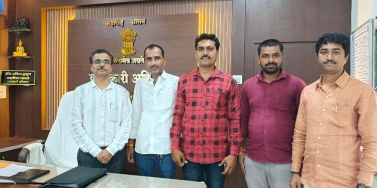 शिवना नदीत आज पाणी; कार्यकारी अभियंता प्रवीण पाबळे यांचे आश्वासन