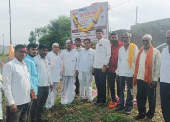 धुनकवाड येथे प्रहार संघटनेच्या शाखेची स्थापना…..