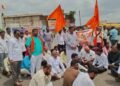 मनोज जरांगे-पाटील यांच्या समर्थनात करमाळ्यात धडक रास्ता रोको; वाहतूक ठप्प