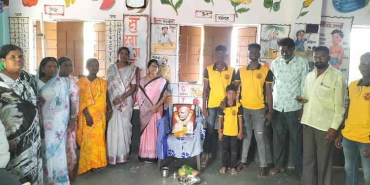 राजे उमाजी नाईक जयंती झारगडवाडीत उत्साहात साजरी..