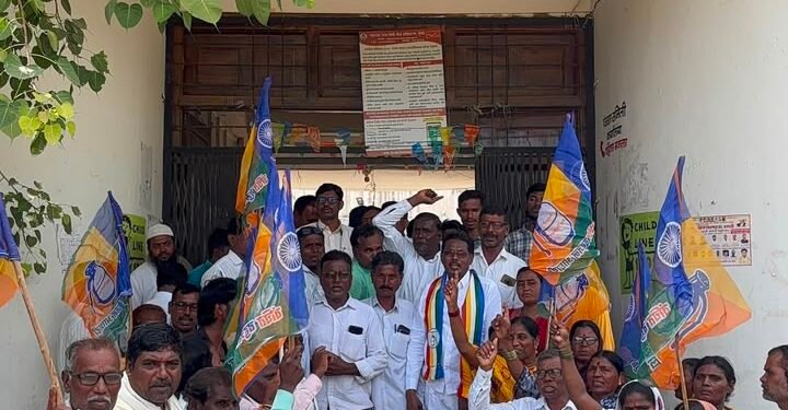 मानवत तालुका कोरडा दुष्काळ जाहीर करा ; वंचित बहुजन आघाडीचा मागणी