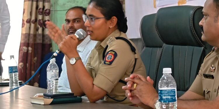 सामाजिक उपक्रम राबवून गणेशोत्सव साजरा करण्याचे आयपीएस अंजना कृष्णा यांचे आवाहन