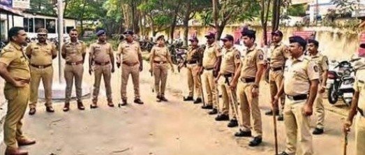 गणेशोत्सवाच्या पार्श्वभूमीवर सासवड पोलीस सज्ज.
