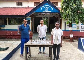 मारेगाव पोलिसांची अवैध दारू विक्रेत्यावर धडक कारवाई,……….