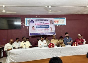 गणेशोत्सवानिमित्त पाथरी येथे शांतता समिती बैठक संपन्न