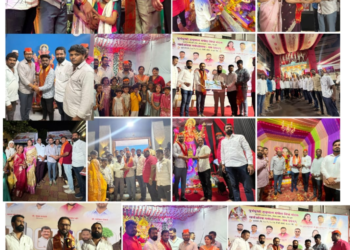 शिरूर शहरातील गणेश मंडळांना आमदार माऊलीआबा कटके यांची सदिच्छा भेट
