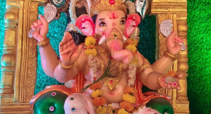 नवेगाव येथे सिद्धीविनायक गणेश मंडळाचा गणेशोत्सव उत्साहात