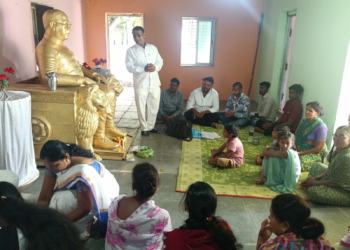 भारतीय बौद्ध महासभेचे वाशी तालुक्यात एकदिवसीय शिबिर संपन्न