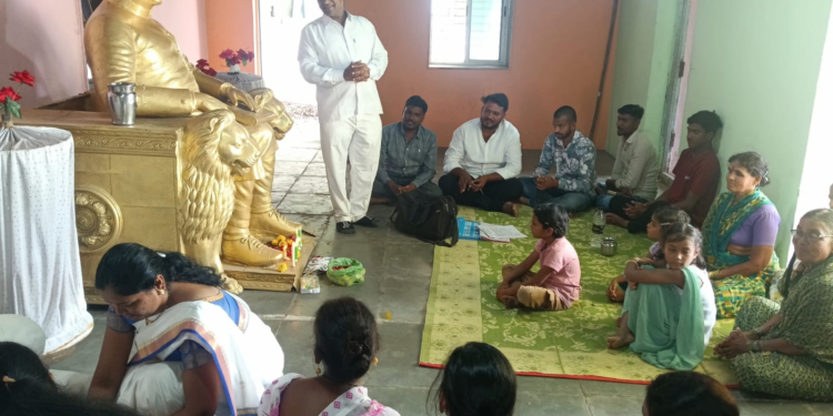 भारतीय बौद्ध महासभेचे वाशी तालुक्यात एकदिवसीय शिबिर संपन्न